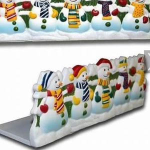 Snowman Decorative Power Strip Cover, New, Clean and Smoke Free Home